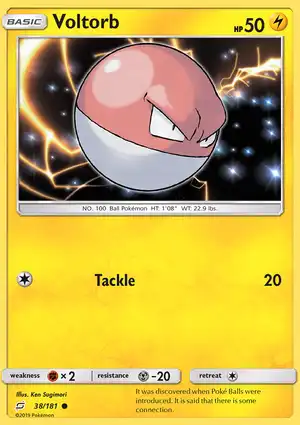 Voltorb 38/181 Team Up