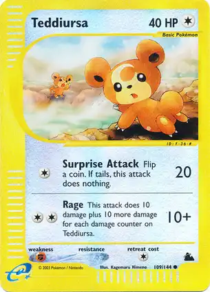 Teddiursa 109/144 Skyridge