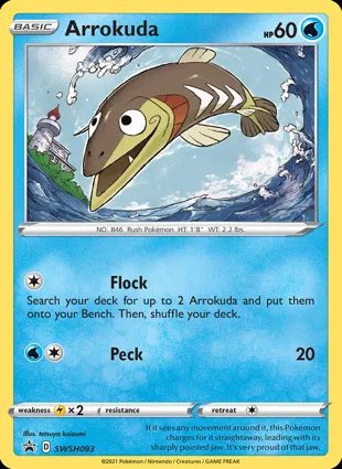 Arrokuda SWSH093 Sword & Shield Promos