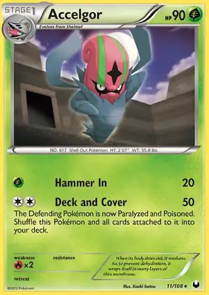 Accelgor 11/108 Dark Explorers
