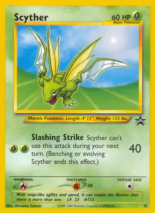 Scyther 45 Wizards of the Coast Promos