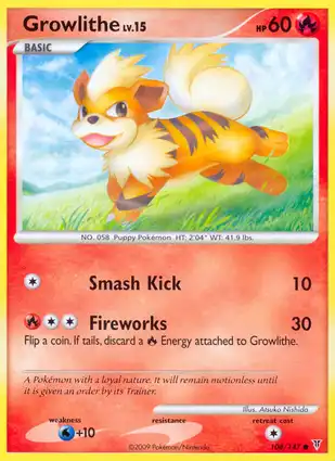 Growlithe 108/147 Supreme Victors