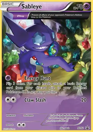 Sableye XY92 XY Promos