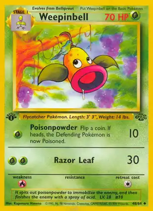 Weepinbell 48/64 Jungle 1st Edition