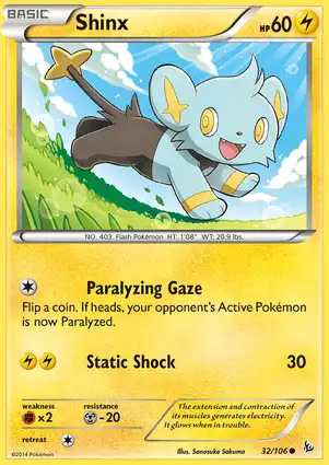 Shinx 32/106 Flashfire