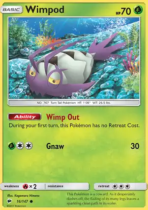 Wimpod 16/147 Burning Shadows