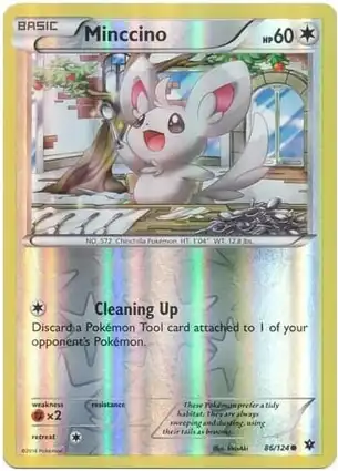 Minccino 86/124 Fates Collide