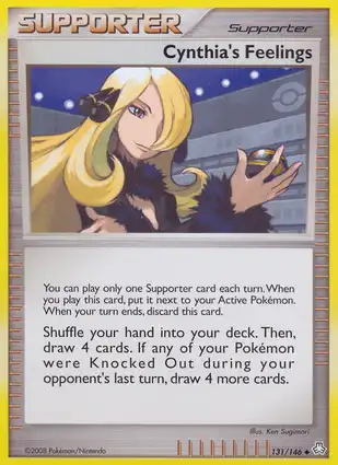 Cynthia's Feelings 131/146 Legends Awakened