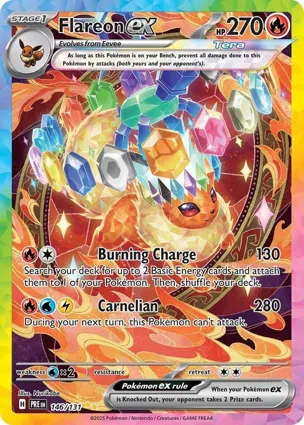 Flareon ex 146/131 Prismatic Evolutions