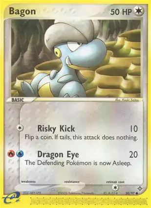 Bagon 50/97 EX Dragon