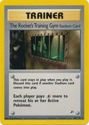 The Rocket's Training Gym 104/132 Gym Heroes