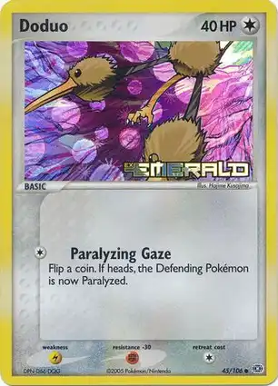 Doduo 45/106 EX Emerald