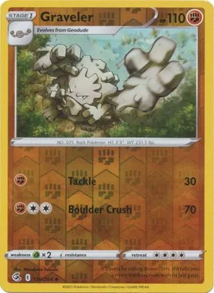 Graveler 136/264 Fusion Strike