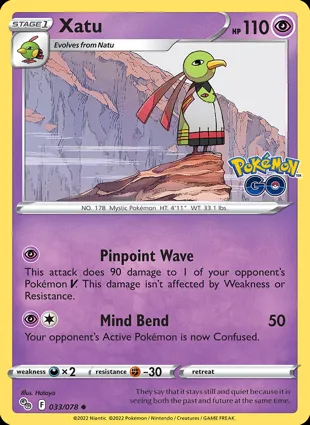Xatu 033/078 Pokémon GO