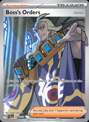 Boss's Orders 248/193 Paldea Evolved