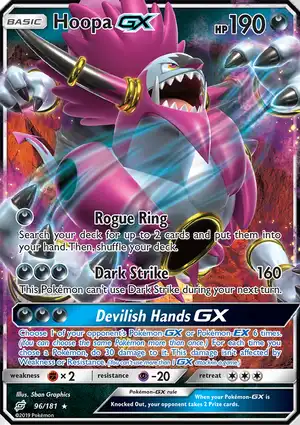 Hoopa-GX 96/181 Team Up