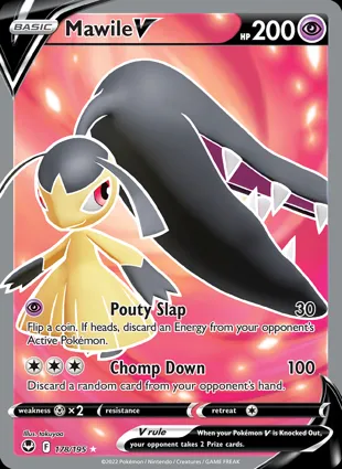 Mawile V 178/195 Silver Tempest