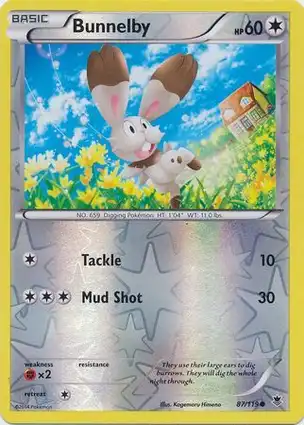 Bunnelby 87/119 Phantom Forces