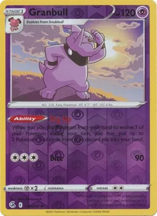 Granbull 116/264 Fusion Strike