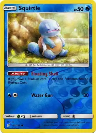 Squirtle 22/181 Team Up