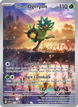Teal Mask Ogerpon 123 Scarlet & Violet Promos