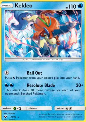 Keldeo 26/73 Shining Legends