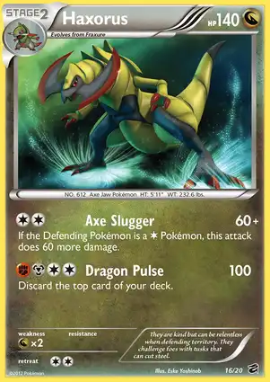 Haxorus 16/20 Dragon Vault