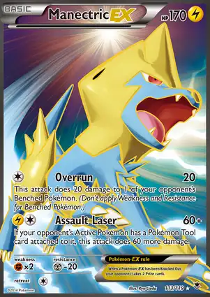 Manectric-EX 113/119 Phantom Forces