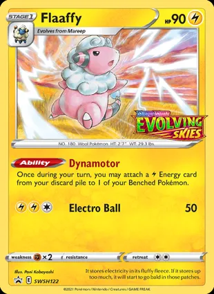 Flaaffy SWSH122 Sword & Shield Promos