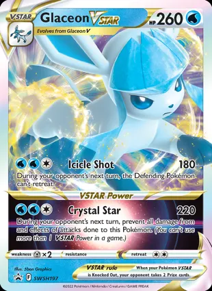 Glaceon VSTAR SWSH197 Sword & Shield Promos