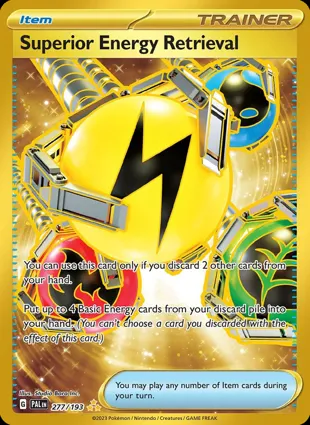 Superior Energy Retrieval 277/193 Paldea Evolved