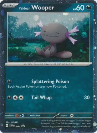Paldean Wooper 041 Scarlet & Violet Promos