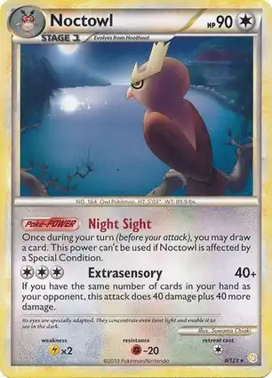 Noctowl 8/123 HeartGold & SoulSilver