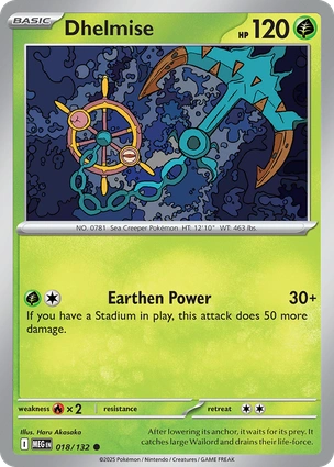 Dhelmise 018/132 Mega Evolution