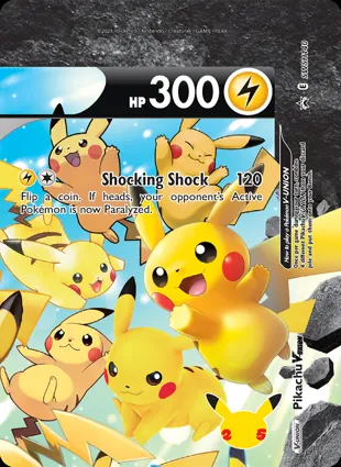 Pikachu V-UNION SWSH140 Sword & Shield Promos