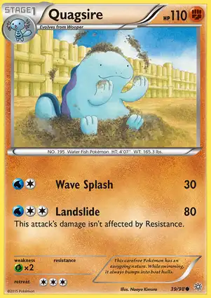 Quagsire 39/98 Ancient Origins