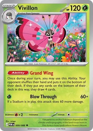 Vivillon 009/088 Perfect Order