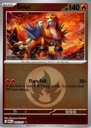 Entei 025/217 Ascended Heroes