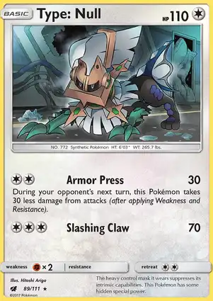Type: Null 89/111 Crimson Invasion