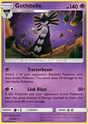 Gothitelle 54/145 Guardians Rising