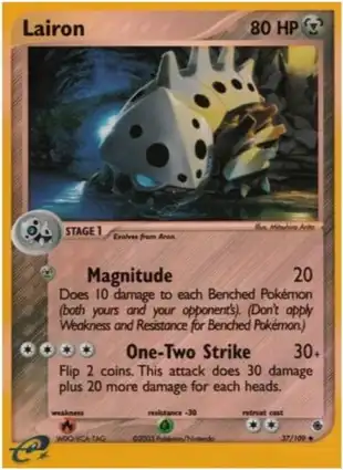Lairon 37/109 EX Ruby & Sapphire