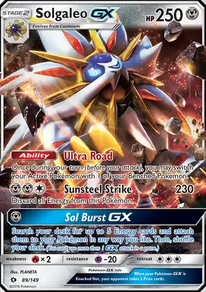 Solgaleo-GX 89/149 Sun & Moon