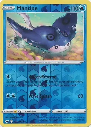 Mantine 052/202 Sword & Shield