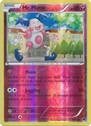 Mr. Mime 67/124 Fates Collide
