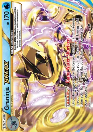 Greninja BREAK 41/122 BREAKpoint