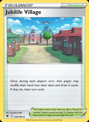 Jubilife Village 148/189 Astral Radiance