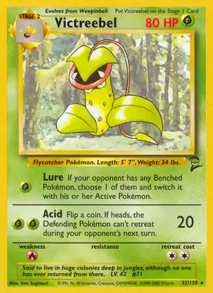Victreebel 32/130 Base Set 2