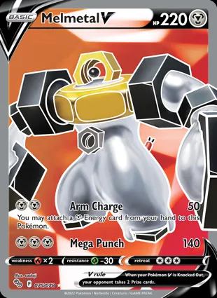 Melmetal V 075/078 Pokémon GO