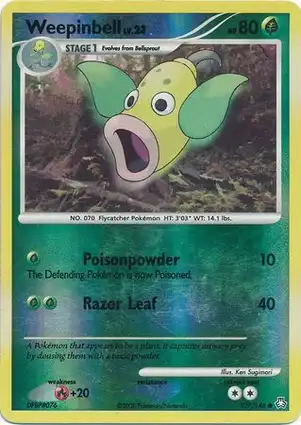 Weepinbell 127/146 Legends Awakened