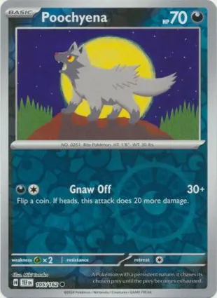 Poochyena 105/162 Temporal Forces